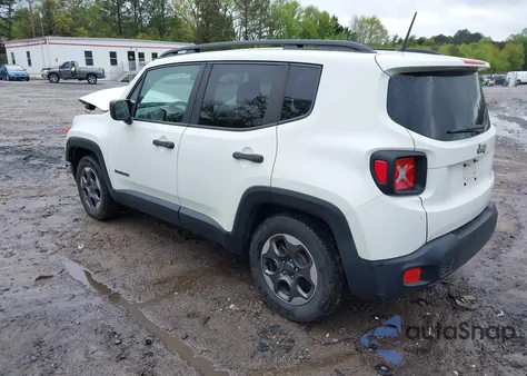 2017 Jeep Renegade Sport Fwd z USA, uszkodzony, nr VIN ZACCJAAB2HPF24644